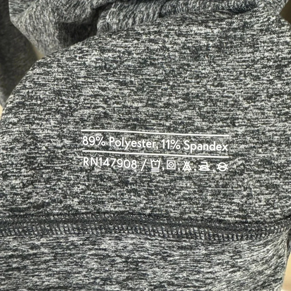 Outdoor Voices Cloud Knit Unisex Heather Charcoal Grey Hoodie - Picture 4 of 6